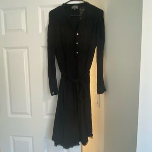 Michael Stars Black Midi Dress XS